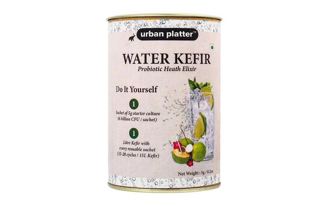 Urban Platter Water Kefir Probiotic Health Elixir   Tin  5 grams